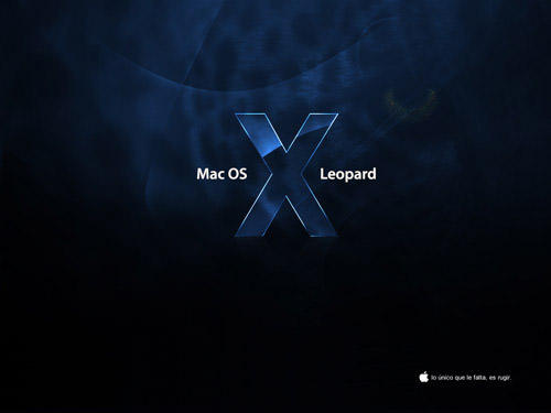 wallpaper mac os x. Mac OS X Leopard