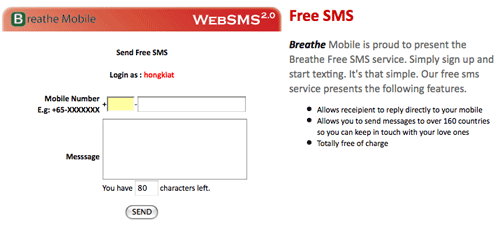 chawt Send Free SMS Online With Chawt
