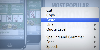compose mail from webpage