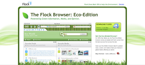 flock earth day