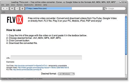 free online images converter. FLVIX is a free online video converter. It converts video into formats like 