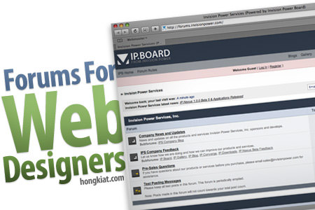 forums for designers