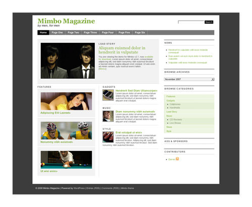 mimbo 16 Free Premium WordPress Themes That Dont Suck