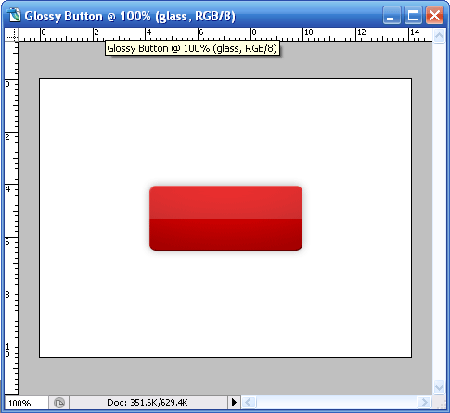 glossy button Design Glossy Web 2.0 Button in Photoshop