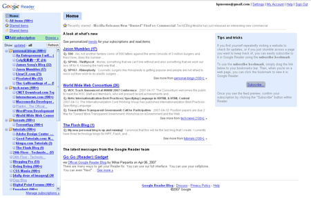 Google Reader gr normal small Google Reader Theme Mac OS X