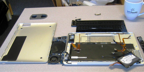 macbook air, from inside