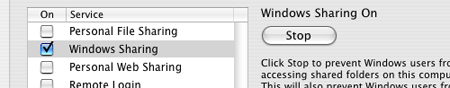 Acess Mac files on PC, image from LifeHacker windowshare How to access Mac files on PC (Windows)