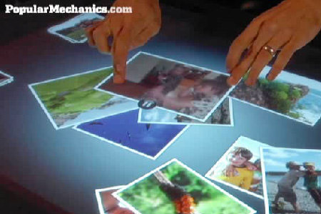 surface computer03 Microsoft Surface Computing Technology