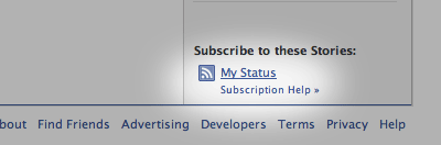 my status How to Display Facebook Statuses on Wordpress Blog