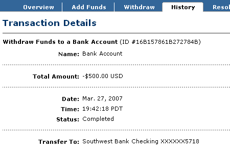 Withdraws from Paypal for Malaysian: VMI and its cost vmi01 Withdraws from Paypal for Malaysian: VMI and its cost