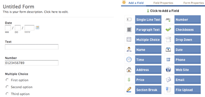 online form