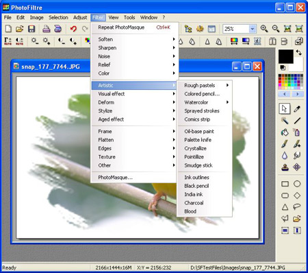photofiltre 11 Free Adobe Photoshop Alternatives (Softwares)