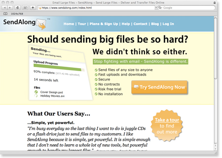 send large email attachment
