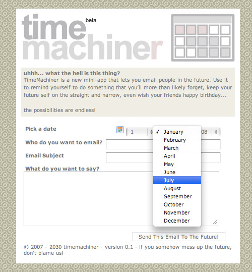 time machiner