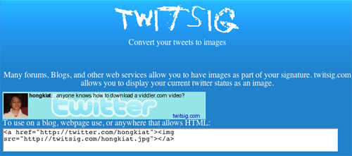 twitter signature