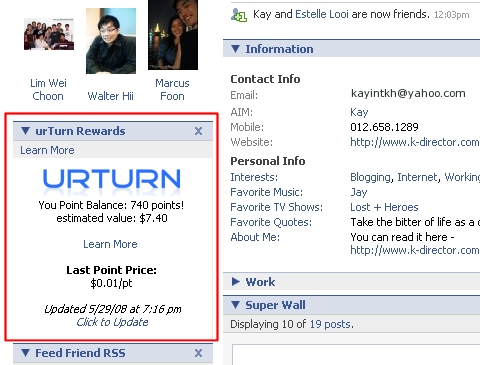 Facebook - UrTurn