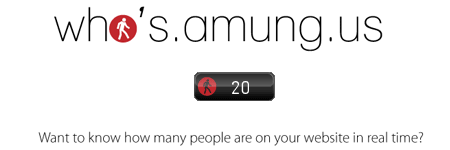 Real Time Web Statistics / Counter WhosAmungUs 01 Real Time Web Statistics / Counter WhosAmungUs