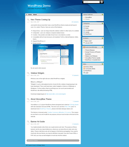 iTheme Wordpress theme